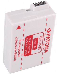 Baterie Patona - Standard, înlocuitor pentru Canon P-E8, LPE8, alb