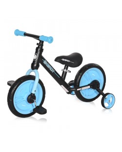 Bicicleta de echilibru Lorelli - Energy, negru si albastru