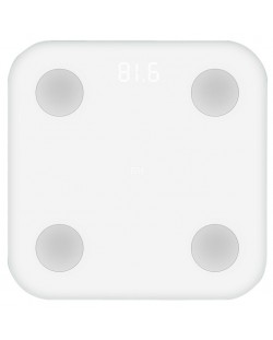Cântar inteligent Xiaomi - Mi Body Composition Scale 2, 150 kg, alb
