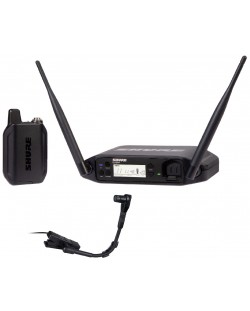 Sistem de microfon wireless Shure - GLXD14+/B98, negru