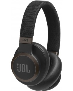 Casti wireless JBL - LIVE 650BTNC, negre