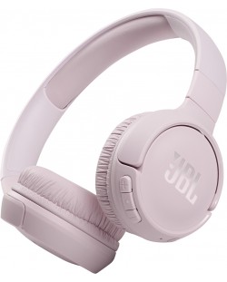 Casti wireless cu microfon JBL - Tune 510BT, roze