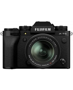 Aparat foto fără oglindă Fujifilm - X-T5, 18-55mm, Black