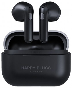 Căști wireless Happy Plugs - Hope, TWS, negre