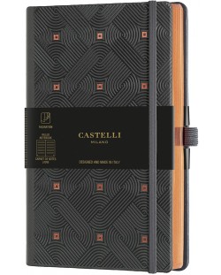 Castelli Copper & Gold - Maya Copper, 13 x 21 cm, căptușit