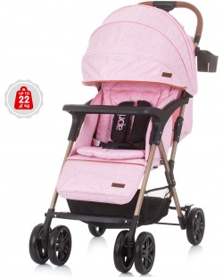Cărucior de vară Chipolino Baby Summer Stroller - April, Pink Water
