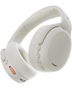 Căști wireless Skullcandy - Crusher 2, ANC, Bone/Orange