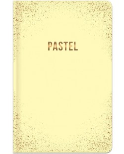 Carnețel Lastva Pastel - А6, 96 coli de hârtie, galben