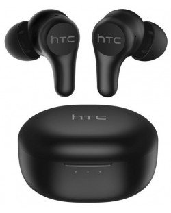 Căști fără fir HTC - True Wireless Earbuds Plus, ANC, negru