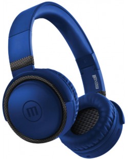 Casti wireless cu microfon Maxell - BTB52, albastre