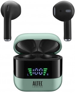 Căști wireless Altec Lansing - Club, TWS, negre/verzi