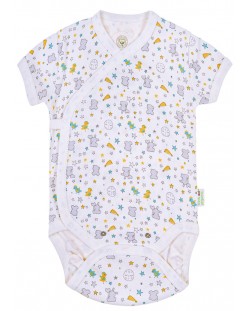 Body pentru bebeluşi Bio Baby - Bumbac organic, 50 cm, 0-1 luni