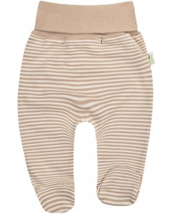 Pantaloni cu botoşei Bio Baby - dungi, 86 cm, 12-18 luni