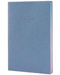 Carnet Deli Explore Colors - 22246, A5, piele artificiala, albastra