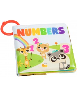 Baby Rubber Bath Book Battat - Numere