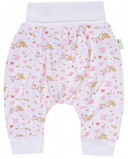 Pantaloni pentru bebeluşi Bio Baby - 92 cm, 18-24 luni, roz