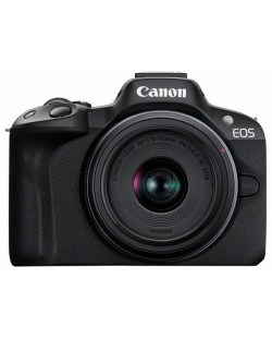 Canon Mirrorless Camera - EOS R50, RF-S 18-45mm, f/4.5-6.3 IS STM