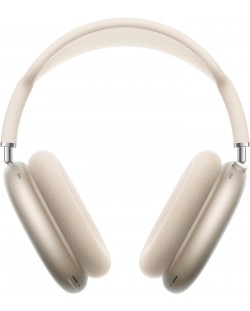 Căști cu microfon Apple - AirPods Max, ANC, Starlight | Ozone.ro