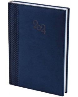 Spree Notebook - Cu copertă termică, 168 de foi, albastru închis, 2024