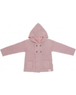 Jachetă pentru copii Lassig - 74-80 cm, 7-12 luni, roz