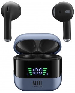 Căști wireless  Altec Lansing - Club, TWS, negre/albastre