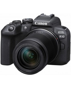 Cameră fără oglindă Canon - EOS R10, RF-S 18-150, IS STM, Black	
