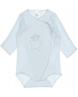 Body cu mânecă lungă pentru bebeluși Sofija - Oscar, 62 cm, albastru