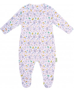 Salopetă pentru bebeluşi Bio Baby - 74 cm, 6-9 luni, multicolor