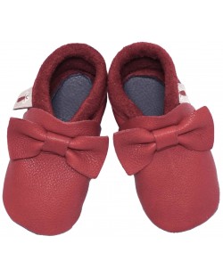 Pantofi pentru bebeluşi Baobaby - Pirouettes, Cherry, mărimea XS