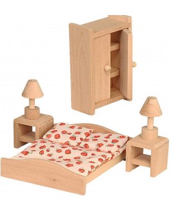 Set mini mobilier din lemn Beluga - Dormitor