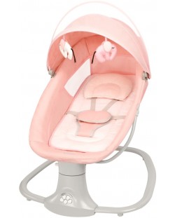Leagăn electric pentru bebeluși KikkaBoo - Winks, Pink