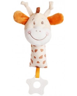 Suport bebe Amek Toys - Girafa, 17 cm