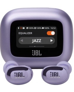 Căști wireless JBL - Live Buds 3, TWS, ANC, mov