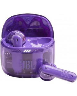 Căști wireless JBL - Tune Flex Ghost Edition, TWS, ANC, Purple Ghost