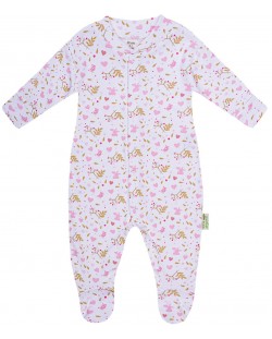 Salopetă pentru bebeluşi Bio Baby - 80 cm, 12-18 luni, roz