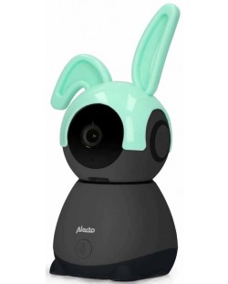 Telefon pentru copii cu Wi-Fi Alecto - Bunny, negru
