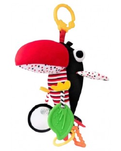 Jucărie de bebeluș pentru cărucior Bali Bazoo - Tucan