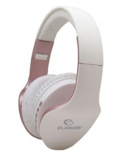  Căști fără fir cu microfon Elekom - EK-P18, alb