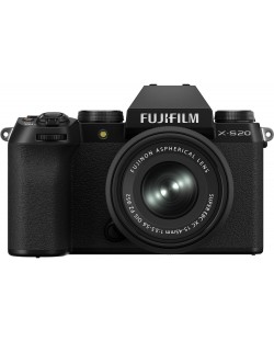 Aparat foto fără oglindă Fujifilm - X-S20, XC 15-45mm, f/3.5-5.6 OIS PZ