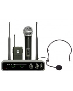 Sistem de microfon wireless Novox - Free HB2, negru