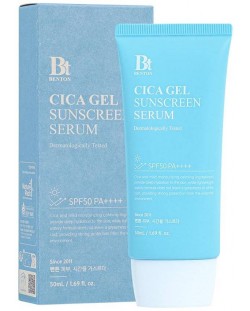 Benton Ser de protecție solară Cica gel, SPF50+, 50 ml