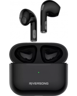 Căști wireless Riversong - Air Mini Pro, TWS, negru