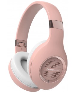 Căști wireless PowerLocus - P4 Plus, Rose Gold