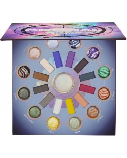 BH Cosmetics - Paletă de farduri și iluminator Crystal Zodiac, 25 culori