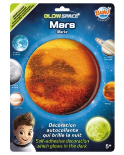 Planeta luminoasa in intuneric Buki Space - Marte