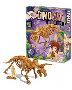 Set de joaca cu dinozaur Buki Dinosaurs - Triceratops