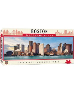Puzzle panoramic Master Pieces de 1000 piese - Boston, Massachusetts