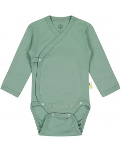 Body Bio Baby Body - bumbac organic, 68 cm, 4-6 luni, verde