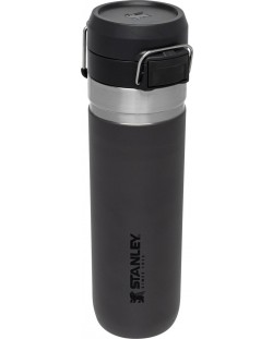 Sticlă de apă Stanley Go - Quick Flip, 1.06 L, negru