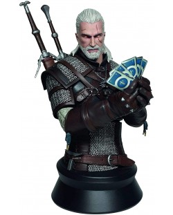 Bust Dark Horse The Witcher 3: Wild Hunt - Geralt Playing Gwent